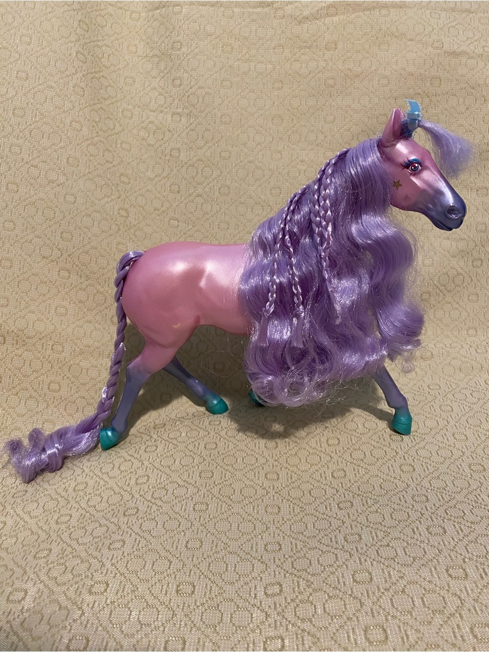 Fashion Star Fillies Joelle 1987 Vintage Purple Horse Kenner